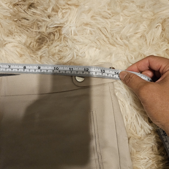 Taupe Suzy Shier Shorts - Picture 2 of 6